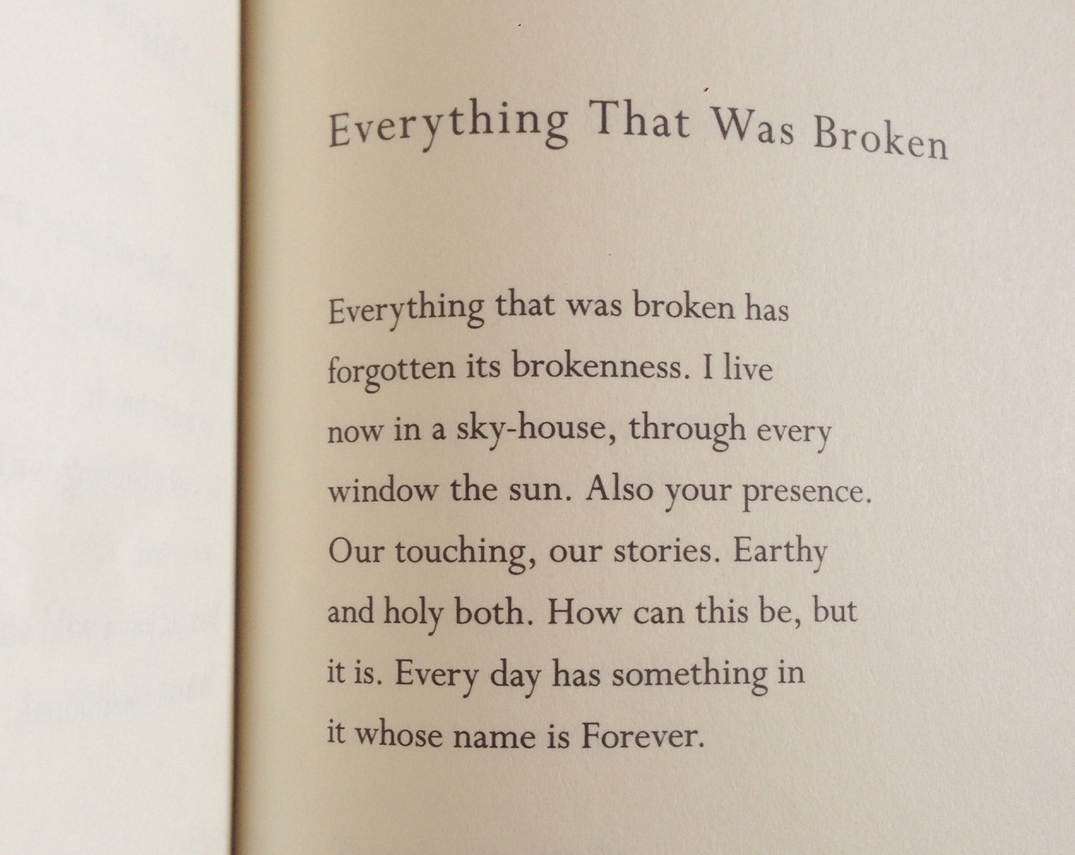 Everything that was broken